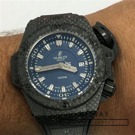 hublot diver 4000m carbon|Hublot king power oceanographic.